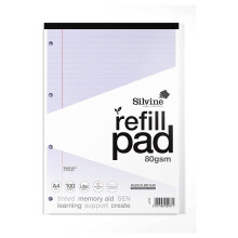 A4 SEN Paper Refill Pad - Lilac