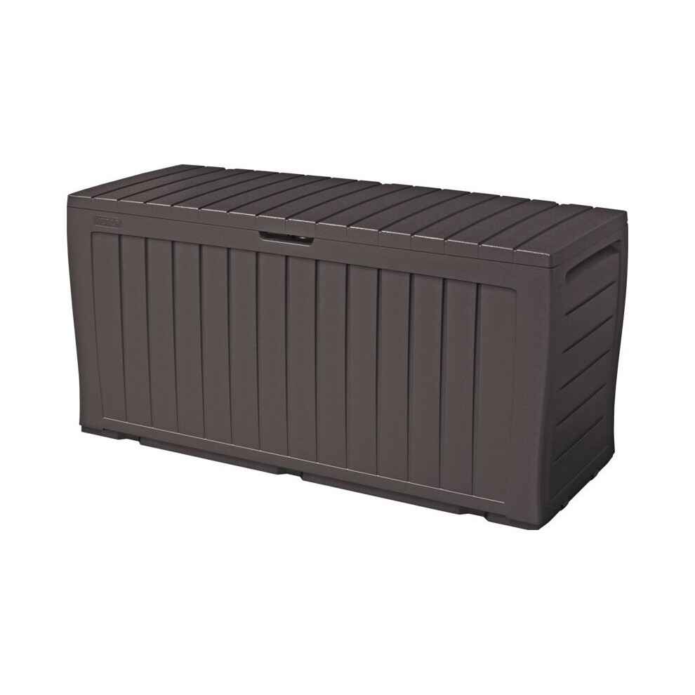 Keter Marvel+ 270L Garden Storage Box - Brown