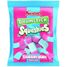 Swizzels Drumstick Squashies Bubblegum Share Bag 160g ( pack of 5 )