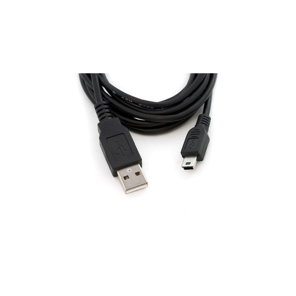 USB Charging Cable for Playstation Move Motion Controllers Charger Lead Black