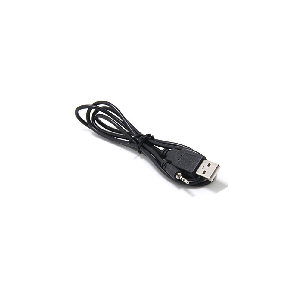 USB Charging Cable for AKG NC60NC K490NC K495NC K840KL Headphones Charger Lead Black