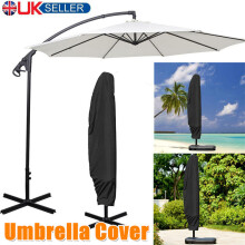 Parasol Banana Umbrella Cover Waterproof Cantilever Outdoor Garden Patio Shield