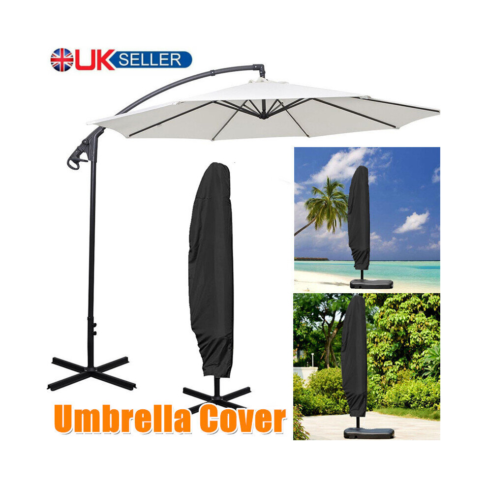 Parasol Banana Umbrella Cover Waterproof Cantilever Outdoor Garden Patio Shield