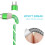 (Green) 3 in 1 Charger Charging Cable USB Cord LED Light Up for iPhone Android Samsung 4