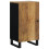 VidaXL vidaXL Sideboard Storage Cabinet with Door Cupboard Highboard Solid Wood Mango 1