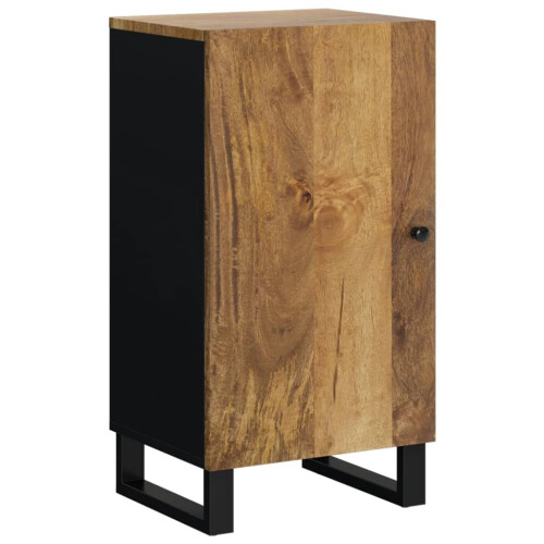VidaXL vidaXL Sideboard Storage Cabinet with Door Cupboard Highboard Solid Wood Mango