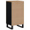 VidaXL vidaXL Sideboard Storage Cabinet with Door Cupboard Highboard Solid Wood Mango 6
