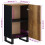 VidaXL vidaXL Sideboard Storage Cabinet with Door Cupboard Highboard Solid Wood Mango 9