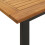 VidaXL vidaXL Garden Table Dining Coffee Table with U-shaped Legs Solid Wood Acacia 6
