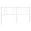 VidaXL (white, 193 cm) vidaXL Metal Headboard Bed Base Header Bedstead Headboard Bedroom Bed Header 5