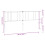 VidaXL (white, 180 cm) vidaXL Metal Headboard Bed Base Header Bedstead Headboard Bedroom Bed Header 4