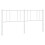VidaXL (white, 180 cm) vidaXL Metal Headboard Bed Base Header Bedstead Headboard Bedroom Bed Header 5