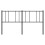 VidaXL (black, 200 cm) vidaXL Metal Headboard Bed Base Header Bedstead Headboard Bedroom Bed Header 5