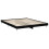 VidaXL (black, 200 x 200 cm) vidaXL Bed Frame Bedroom Platform Bed Frame Bedstead Bed Base Engineered Wood 5