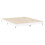 VidaXL (white, 200 x 200 cm) vidaXL Bed Frame Bedroom Platform Bed Frame Bedstead Bed Base Engineered Wood 5
