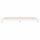 VidaXL (white, 200 x 200 cm) vidaXL Bed Frame Bedroom Platform Bed Frame Bedstead Bed Base Engineered Wood 7