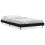 VidaXL (black, 90 x 200 cm) vidaXL Bed Frame Bedroom Platform Bed Frame Bedstead Bed Base Engineered Wood 2