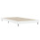 VidaXL (white, 90 x 200 cm) vidaXL Bed Frame Bedroom Platform Bed Frame Bedstead Bed Base Engineered Wood 5