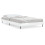 VidaXL (high gloss white, 90 x 200 cm) vidaXL Bed Frame Bedroom Platform Bed Frame Bedstead Bed Base Engineered Wood 1