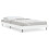 VidaXL (white, 90 x 200 cm) vidaXL Bed Frame Bedroom Platform Bed Frame Bedstead Bed Base Engineered Wood 1