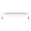 VidaXL (high gloss white, 90 x 200 cm) vidaXL Bed Frame Bedroom Platform Bed Frame Bedstead Bed Base Engineered Wood 6