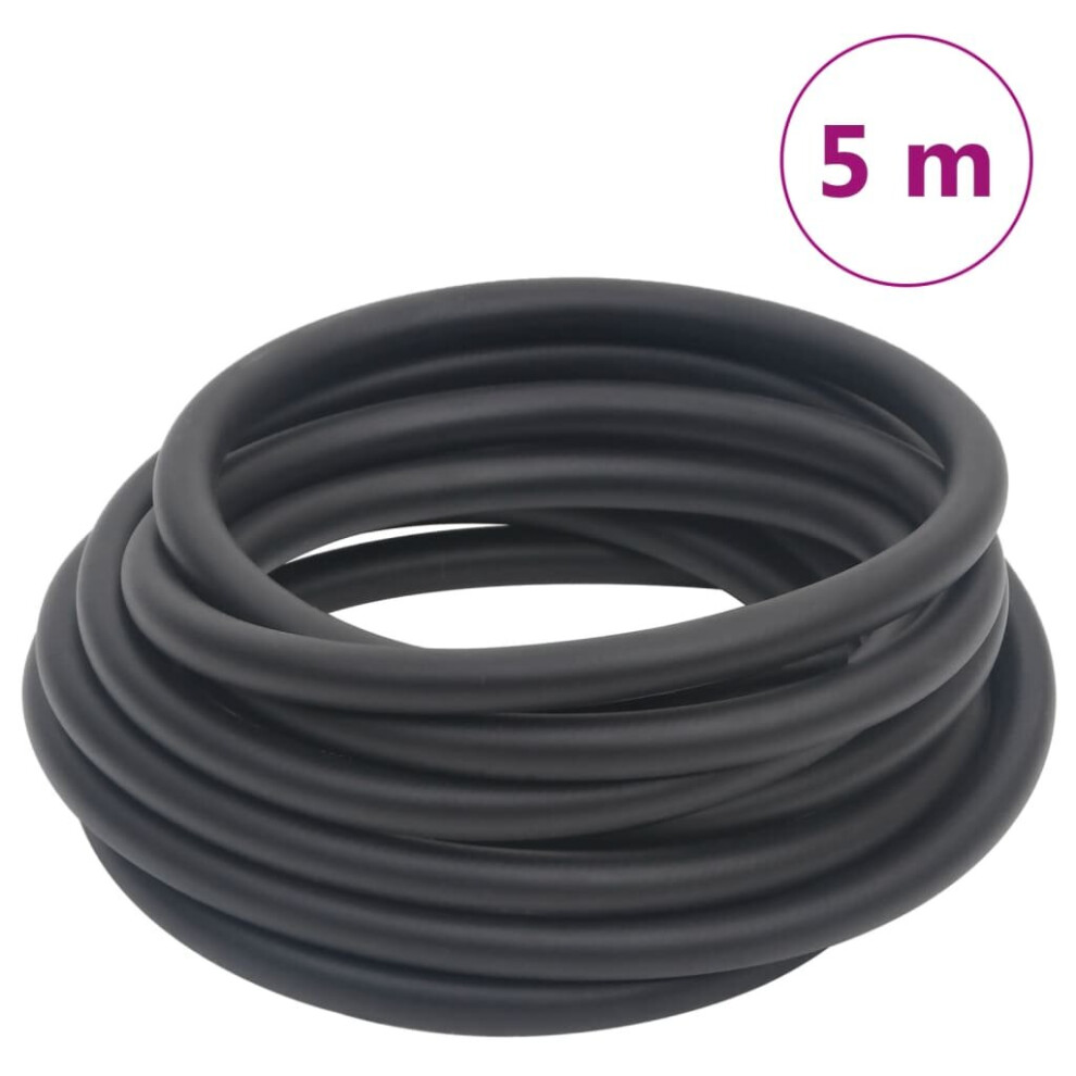 (5 m, without coupler) vidaXL Hybrid Air Hose Compressor Hose Pneumatic Hose Black Rubber and PVC