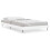 VidaXL (white, 90 x 200 cm) vidaXL Bed Frame Bedroom Platform Bed Frame Bedstead Bed Base Engineered Wood 1