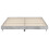 VidaXL (concrete grey, 200 x 200 cm) vidaXL Bed Frame Bedroom Platform Bed Frame Bedstead Bed Base Engineered Wood 6