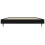 VidaXL (black, 90 x 200 cm) vidaXL Bed Frame Bedroom Platform Bed Frame Bedstead Bed Base Engineered Wood 6