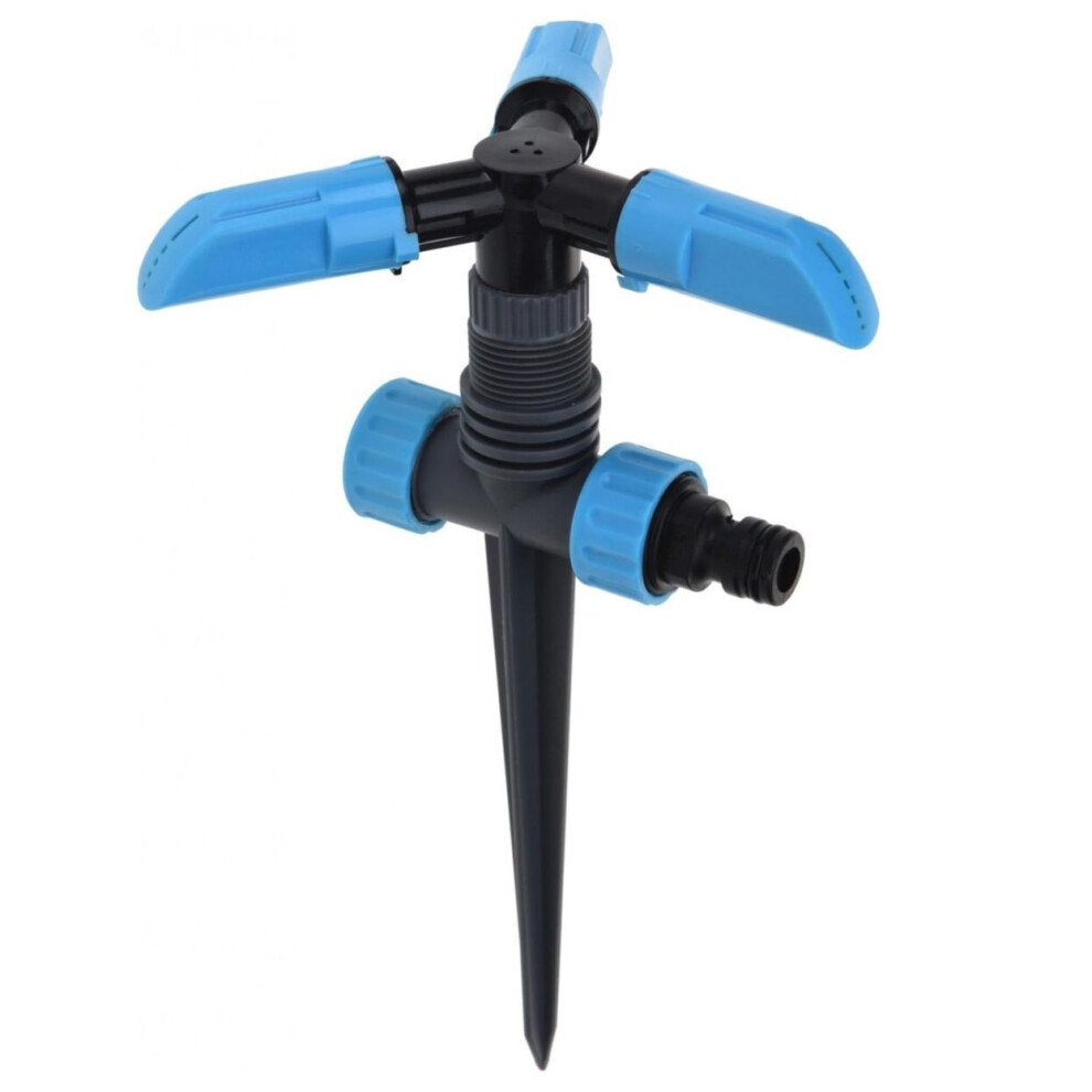 Rotating 360 Garden Sprinkler Automatic Lawn Sprinkler | Hose Pipe Sprinkler Grass Sprinkler | Spike Water Sprinkler For Garden Sprinkler System