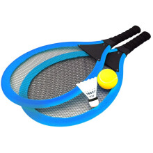 Jumbo Soft Tennis Set With Shuttlecock - Blue