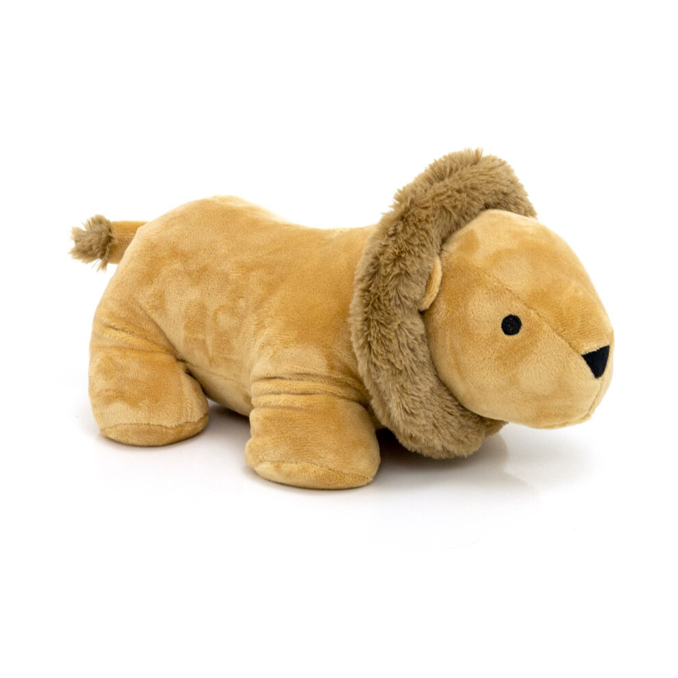 Lion Doorstop Fabric Door Stop Animal Doorstop | Safari Jungle Lion Shaped Door Stop | Decorative Weighted Lion Door Stopper