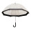 Carousel Clear See Through Transparent Dome Bubble Parasol Birdcage Umbrella ~ Black 1
