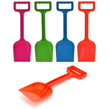 Pack Of 4 Childrens Plastic Beach Spade Digging Toy | Childs Garden Spade Beach Toy Sand Spade | 33cm Kids Digging Spade - Colour Varies One Supplied