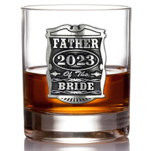 11oz Wedding Father Of The Bride Pewter Whisky Glass Tumbler 2023