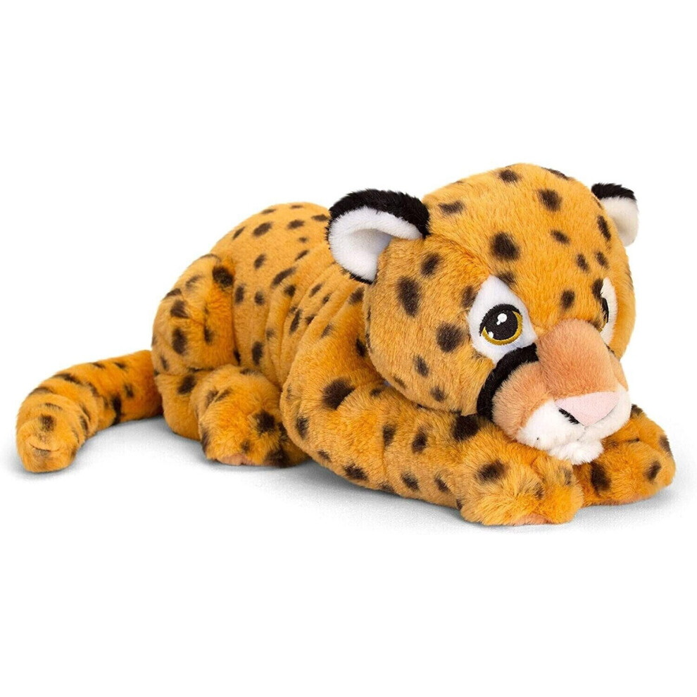 Keel Toys Keeleco Large Giant Wild Cheetah 65Cm Stuffed Soft Toy Plush - Plush Soft Toy
