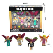 (Neverland Lagoon-With Box) Roblox Game Figma Oyuncak Champion Robot Mermaid Playset Action Mini Figure Toy