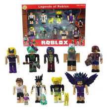(Roblox PVC Action Figure Model ) Roblox Game Figma Oyuncak Champion Robot Mermaid Playset Action Mini Figure Toy