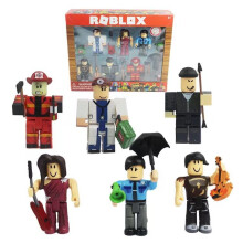 (Professional Citizen) Roblox Game Figma Oyuncak Champion Robot Mermaid Playset Action Mini Figure Toy