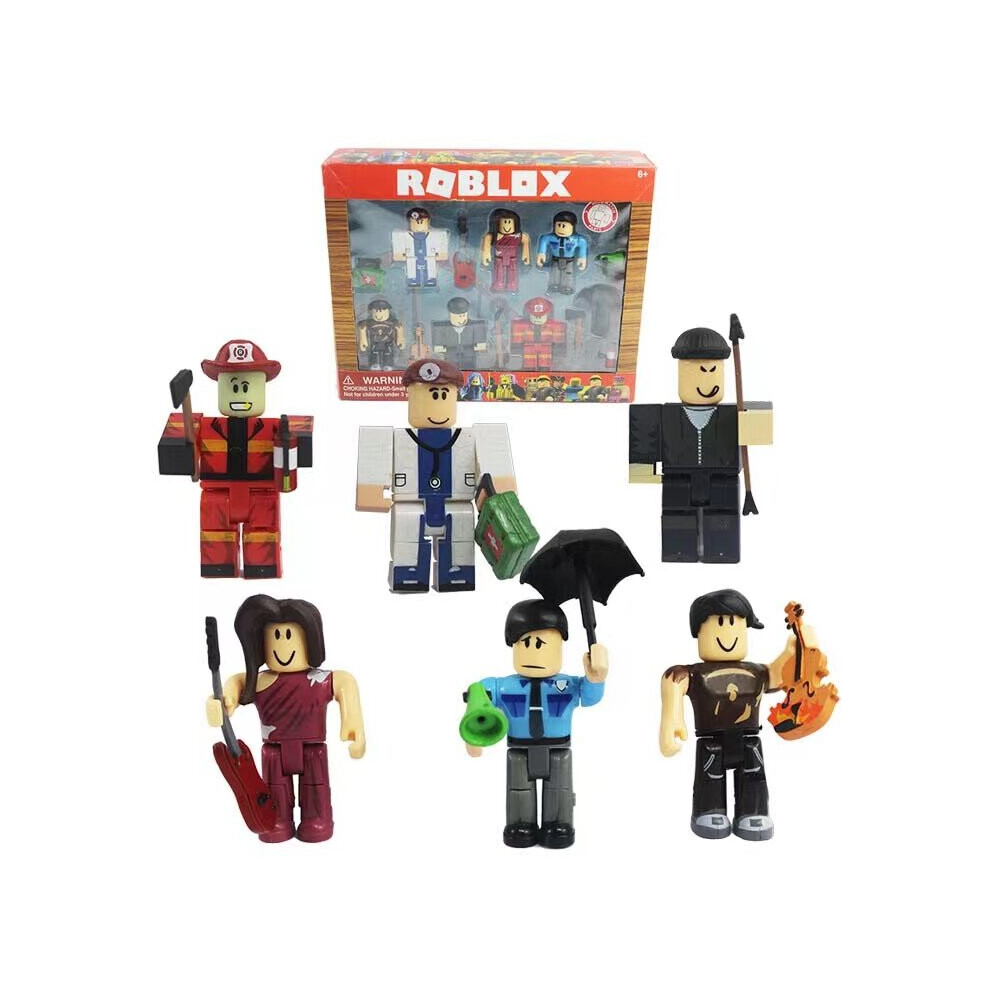 Doyarbim (Professional Citizen) Roblox Game Figma Oyuncak Champion Robot Mermaid Playset Action Mini Figure Toy