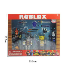 (The Age of Chivalry) Roblox Game Figma Oyuncak Champion Robot Mermaid Playset Action Mini Figure Toy