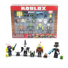(Robot-With Box) Roblox Game Figma Oyuncak Champion Robot Mermaid Playset Action Mini Figure Toy