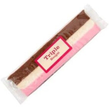 The Real Candy Co. Triple Nougat Bars 130g ( pack of 12 )