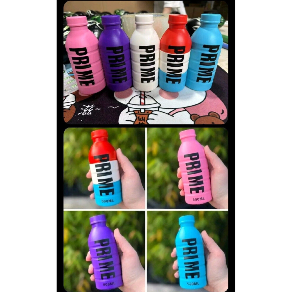 (Red white Blue Colour) Jumbo KSI Prime Bottle Soft Squeeze Squishys Slow Rising Girls Boys Toy UK SELLER FREE UK POST