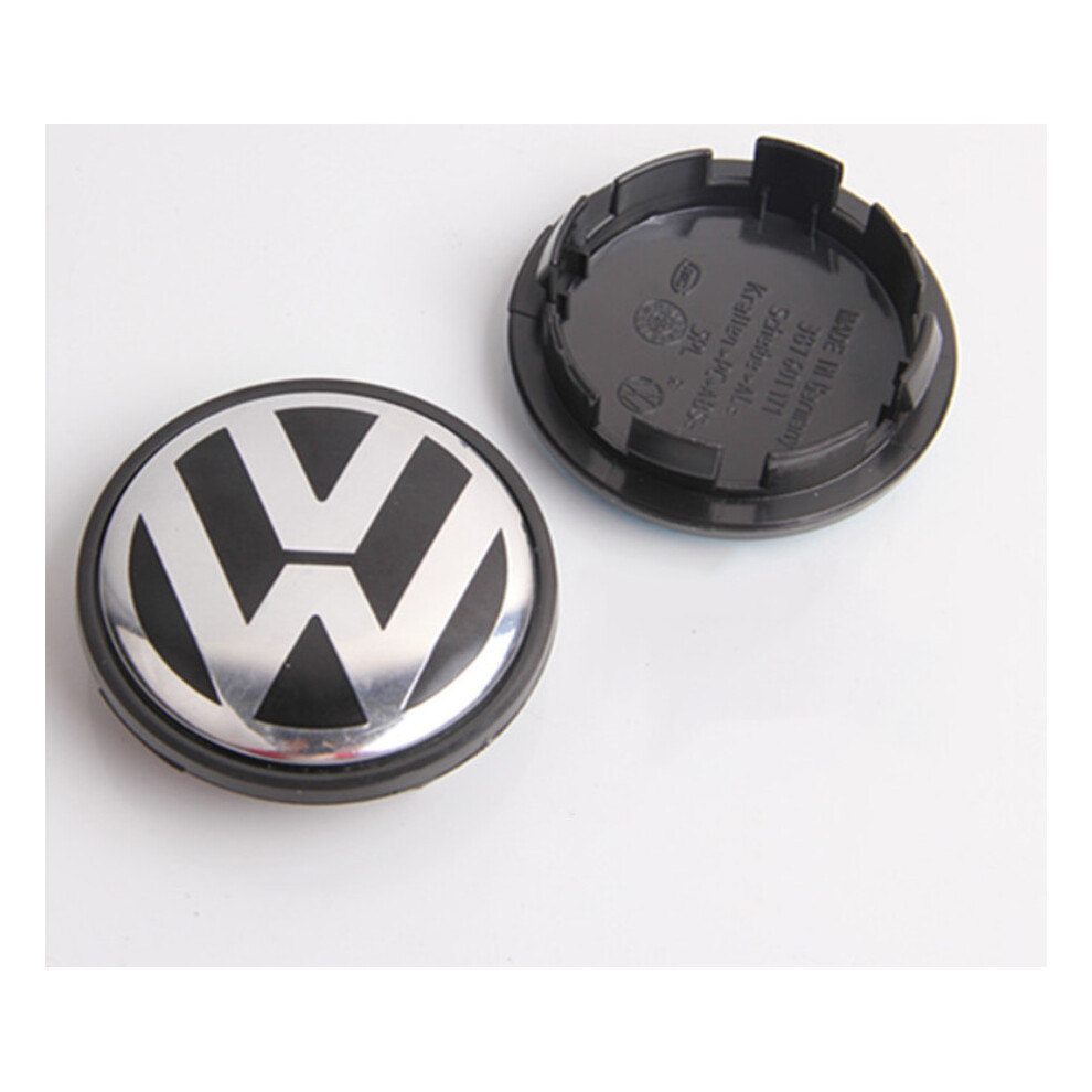 VW Car Wheel Centre Hub Caps 65mm 4 PCS For Golf Passat Polo