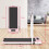 Stille opvouwbare 2-in-1 loopband met LED-display 3