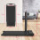(Black, With Mat) Under Desk Electric Treadmill 3