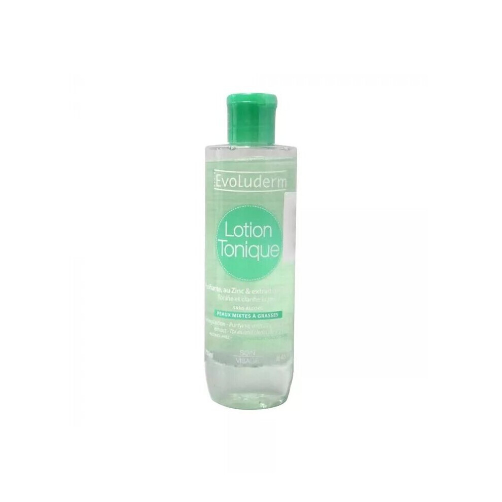 Evoluderm Toning Lotion for Combination To Oily Skin 250 mL 16295