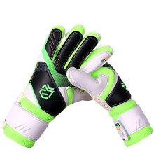 (green, 7) School children adults thickened wear-resistant non-slip latex soccer goalkeeper gloves dragon goalkeeper training special
