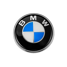 BMW Emblem Hood Trunk 82mm Roundel Replacement E46 E30 E36 E34